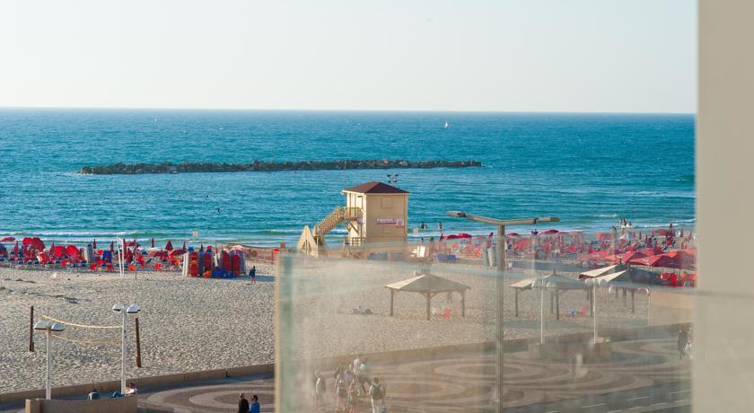Chic 3Br Apt W Sauna & Parking On The Beach By Sea N' Rent Tel-Aviv Szoba fotó